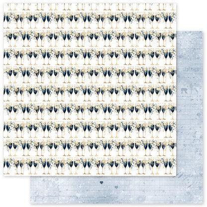 Collection de papiers 15x15 cm Les Essentiels floraux de mariage 2.0 34506