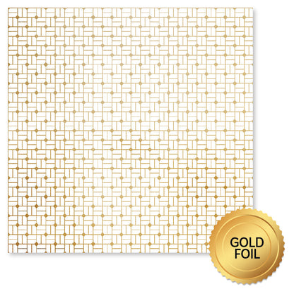 Wedding Joy Foil Gold 6x6 Paper Collection 34530