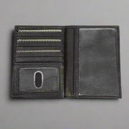 Protège-passeport en cuir avec porte-cartes