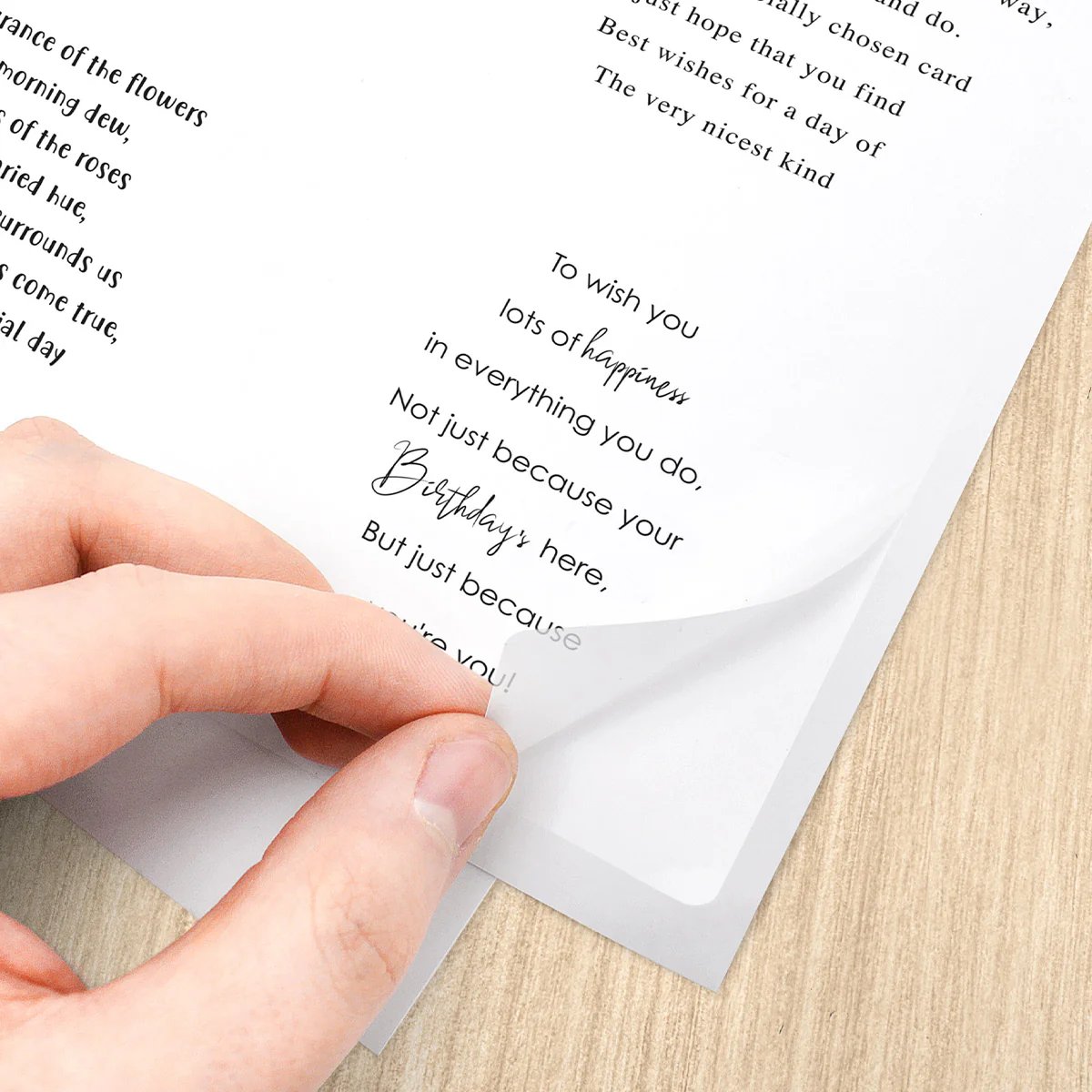 Kanban Crafts Versets Jours Magnifiques Autocollants à Décoller, 48 autocollants