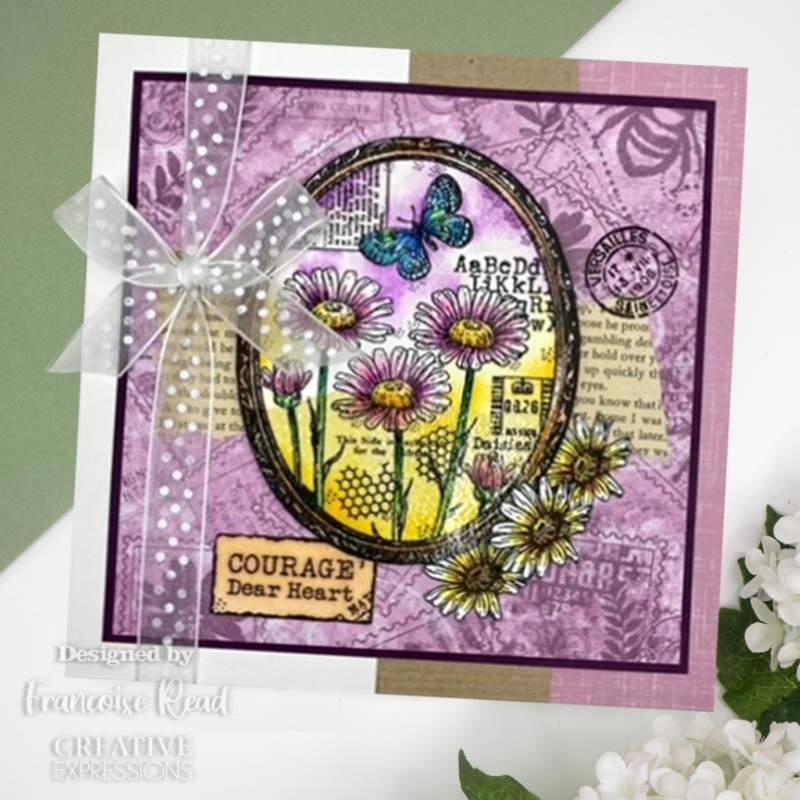 Woodware Francoise Read Junk Journal Chapitre Un Bloc de Papiers 20x20cm