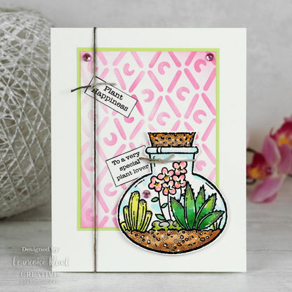 Tampon bois Woodware Clear Singles Terrarium 10 x 10 cm