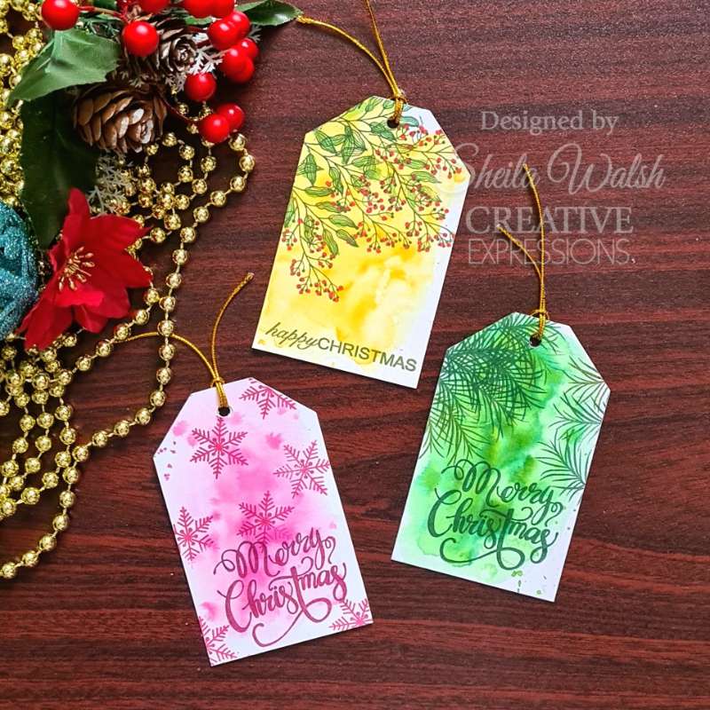 Tampon Woodware Clear Singles Paintable Baubles Circles 4 po x 6 po