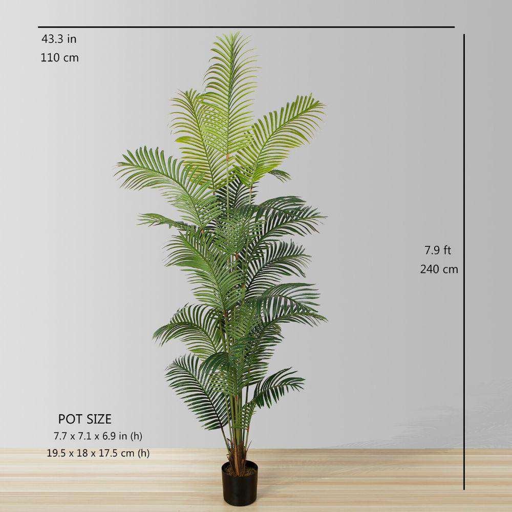 Plante en pot palmier Hawaï Kwai artificielle Xela (plusieurs tailles)