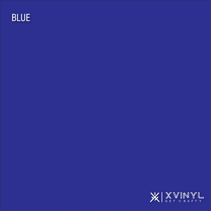 Vinyle de transfert thermique (HTV) en polyuréthane Xvinyl – S'applique sur le coton, les mélanges de polyester, le polyester, le cuir (plus de 20 couleurs)