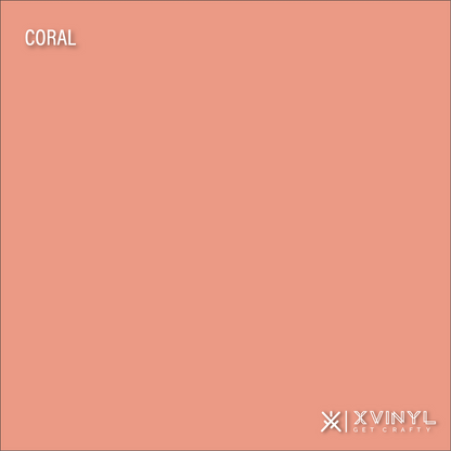 Vinyle de transfert thermique (HTV) en polyuréthane Xvinyl – S'applique sur le coton, les mélanges de polyester, le polyester, le cuir (plus de 20 couleurs)