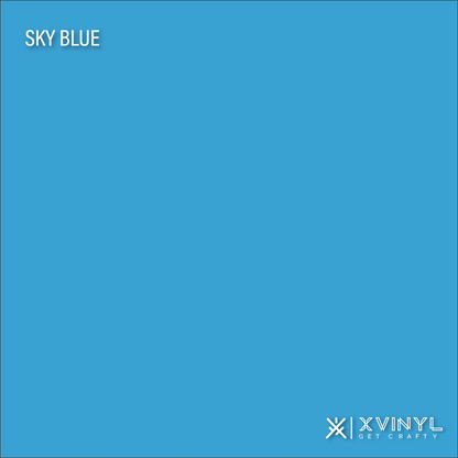 Vinyle de transfert thermique (HTV) en polyuréthane Xvinyl – S'applique sur le coton, les mélanges de polyester, le polyester, le cuir (plus de 20 couleurs)
