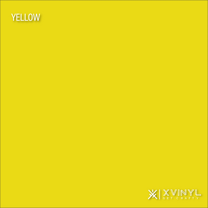 Vinyle de transfert thermique (HTV) en polyuréthane Xvinyl – S'applique sur le coton, les mélanges de polyester, le polyester, le cuir (plus de 20 couleurs)