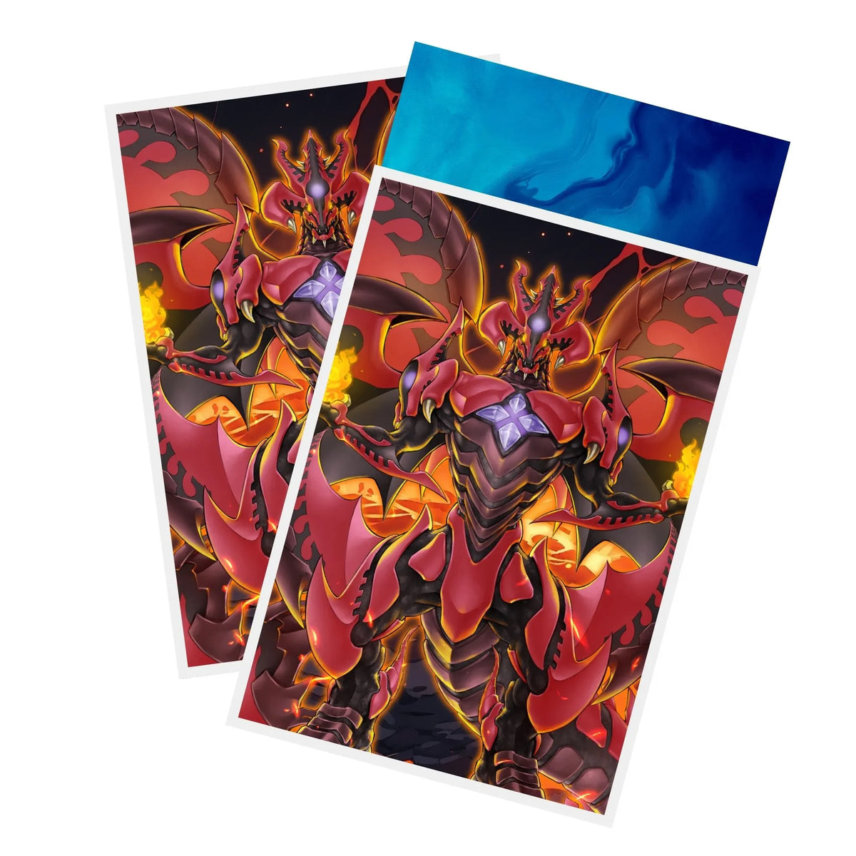 Protège-cartes Dragon Supernova Rouge