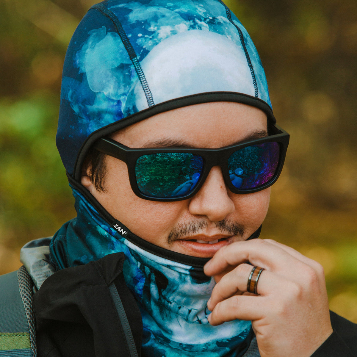 ZANheadgear Cagoule convertible SportFlex Series Paint Skull