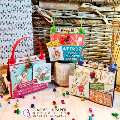 Ciao Bella Zoe & Ziggy Blocs de motifs 30,5 x 30,5 cm 8 feuilles/paquet
