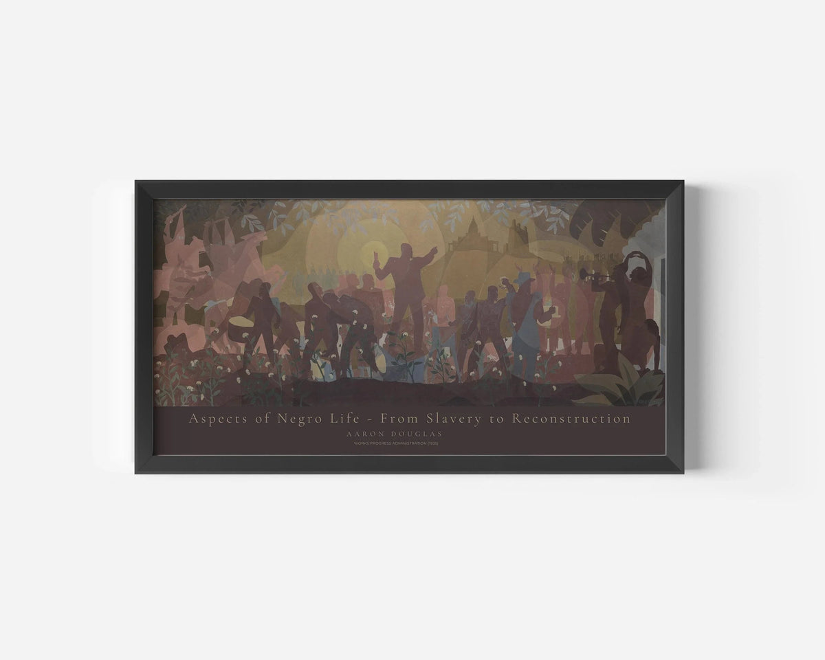 Aaron Douglas Print: Harlem Renaissance Art, African American History