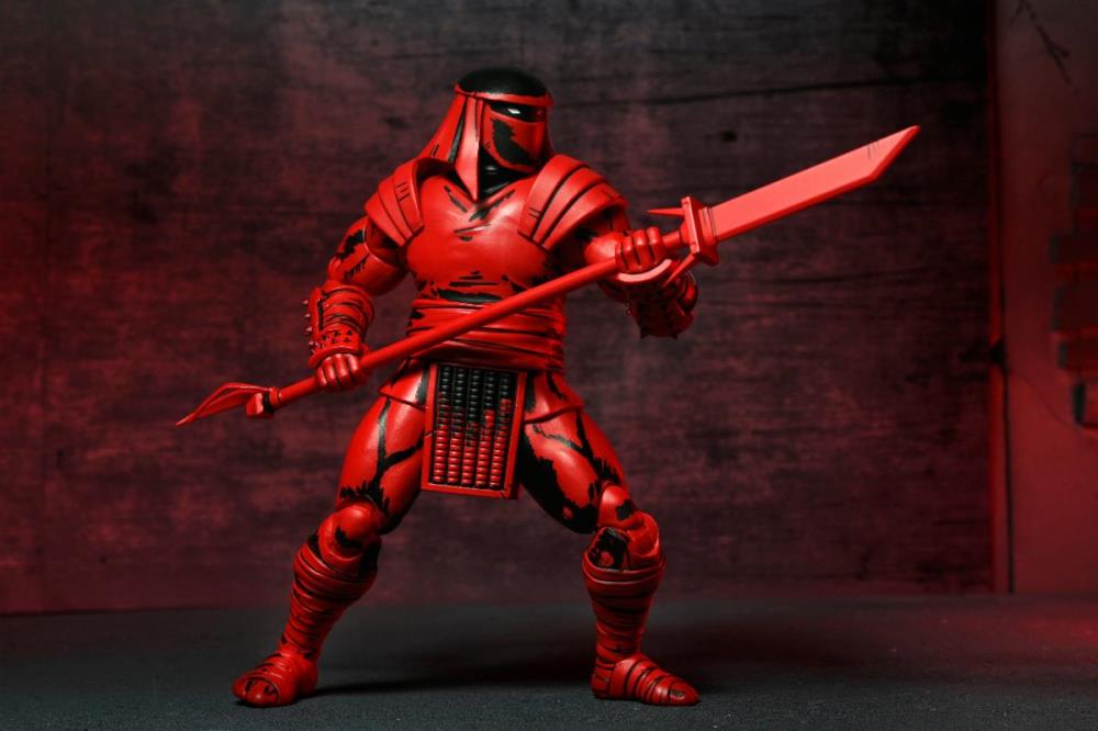 Tortues Ninja - Exécuteur du Clan Foot - Variante Rouge & Noir - Mirage Comics (Emballage de qualité inférieure)