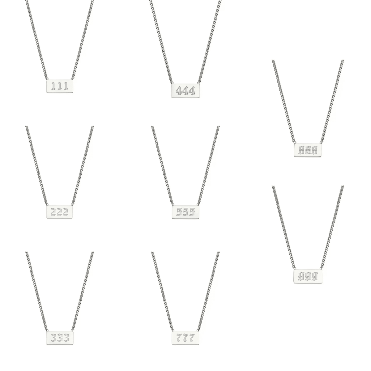 Angel Number Necklace