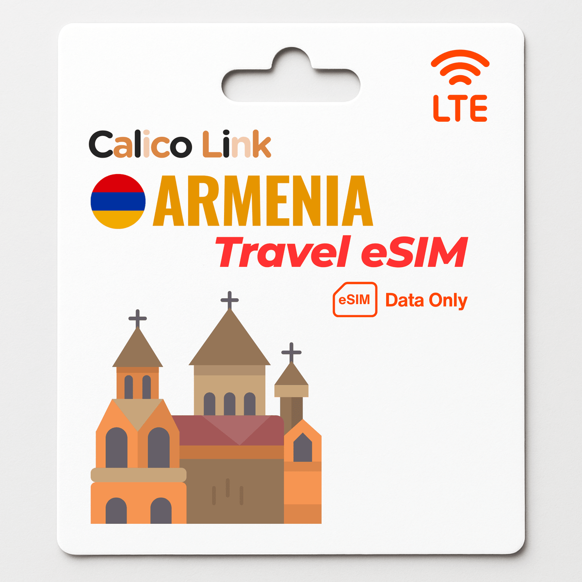 eSIM Voyage Arménie Données LTE