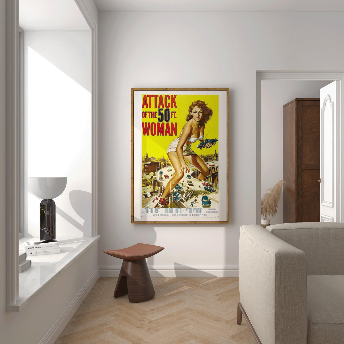 Attack of the 50 Foot Woman | Vintage Movie Poster (available handframed or unframed)