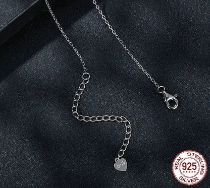 Collier pendentif en argent sterling moissanite 1 carat Glamorous Gem
