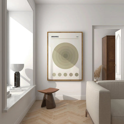 Bauhaus 'The Target' Art Print: Mid-Century Modern Giclee