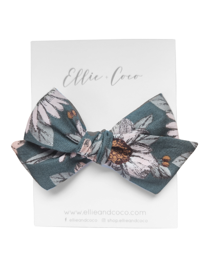 Celeste Floral Oversize Bow