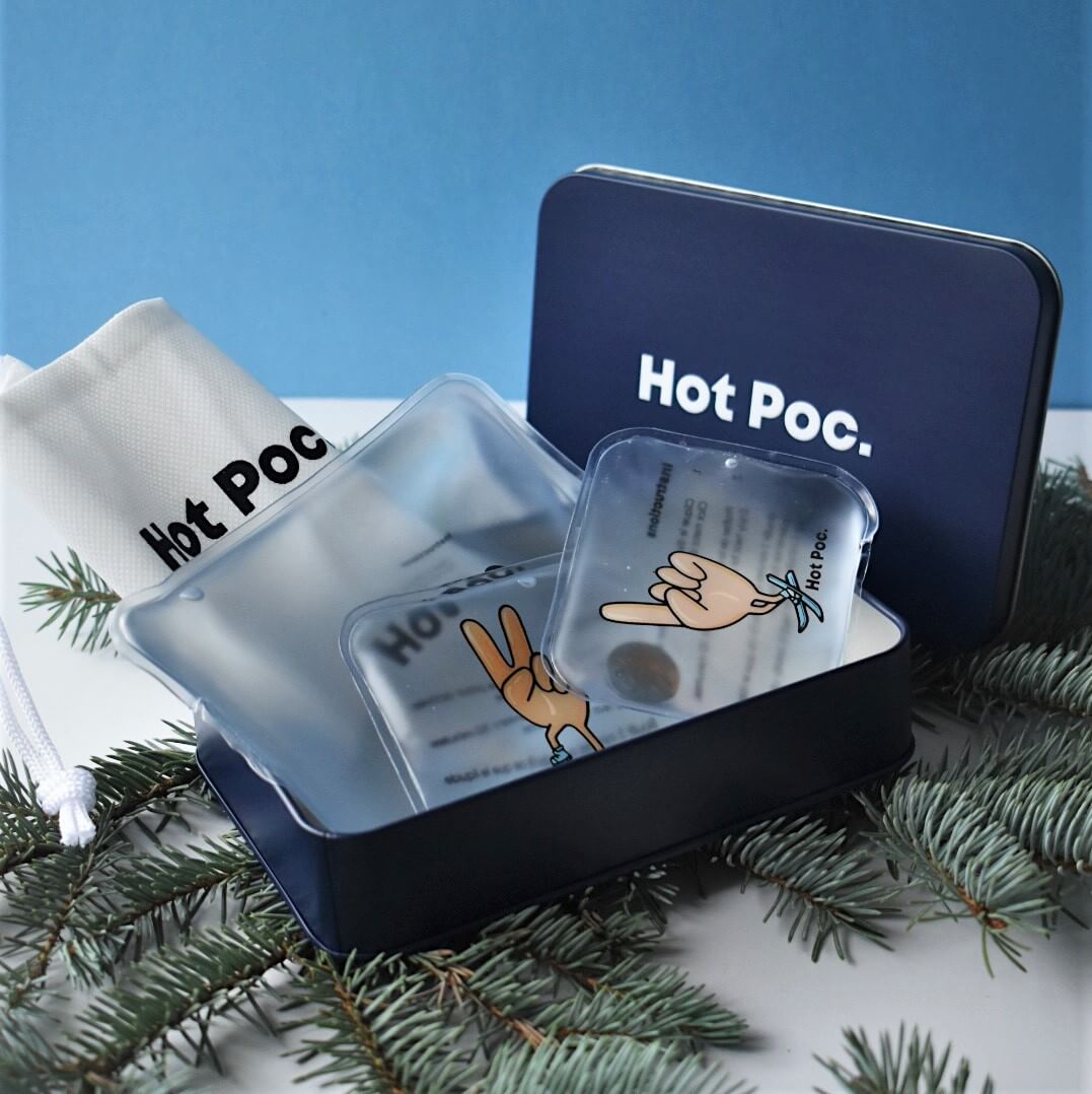 Lot de chauffe-mains et de corps réutilisables HotPoc Eco-Friendly – Chaleur durable