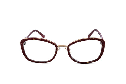 Boléro Claret — Burgundy Cat-Eye Reading Glasses