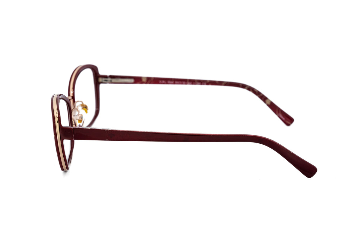 Boléro Claret — Burgundy Cat-Eye Reading Glasses