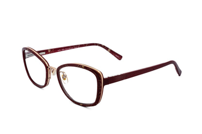 Boléro Claret — Burgundy Cat-Eye Reading Glasses