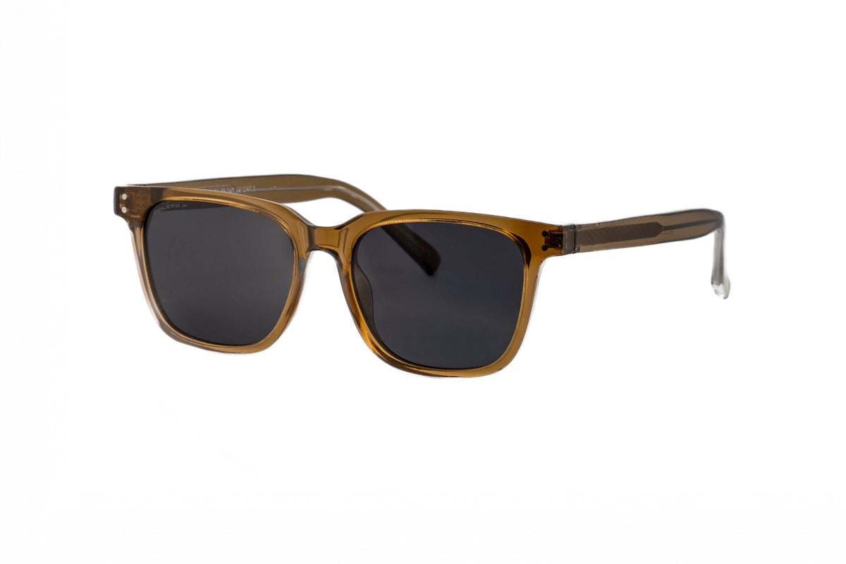 Boléro Vale — Black Classic Square Sunglasses