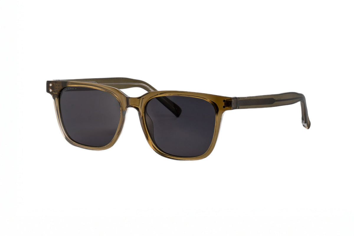 Boléro Vale — Black Classic Square Sunglasses