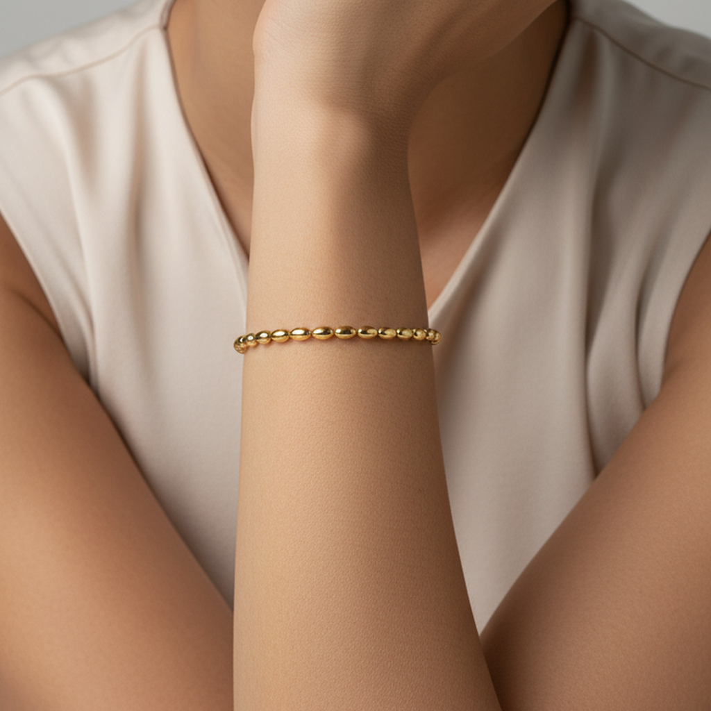 Bracelet breloque Épi de Blé