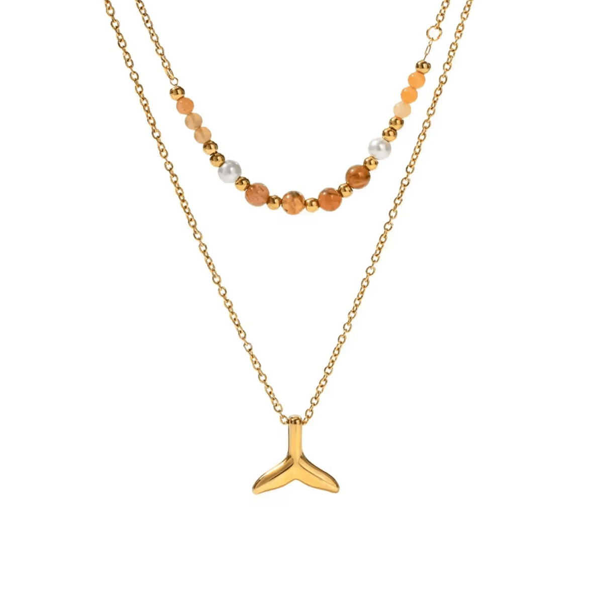 Aliah Layered Beaded Necklace