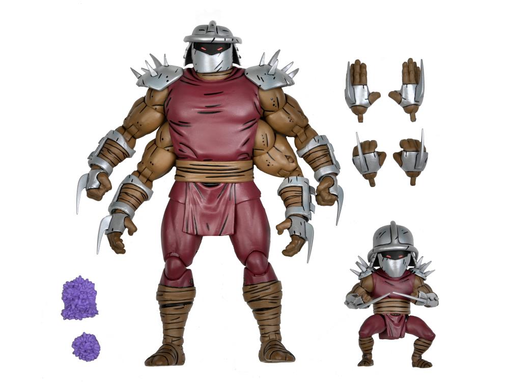 Tortues Ninja Mutant Adolescentes Deluxe Shredder Clone & Mini Shredder - Mirage Comics