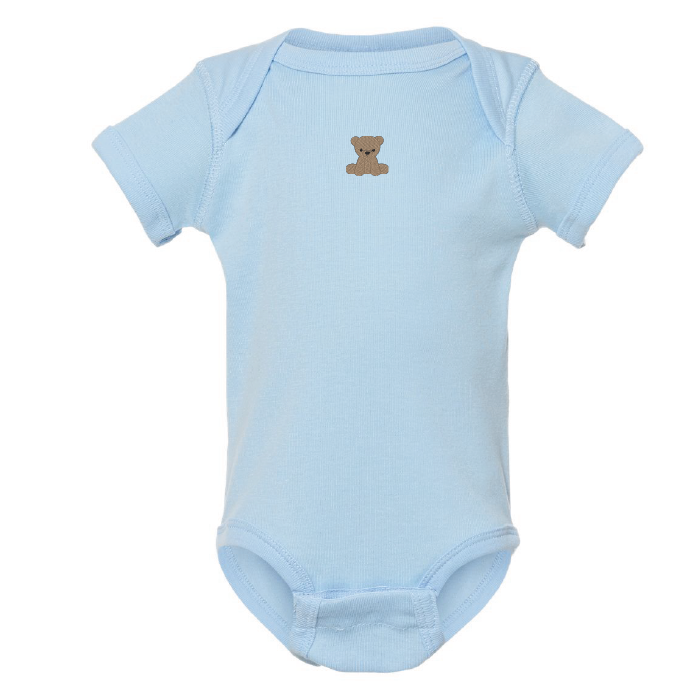Cache-couche brodé Ourson