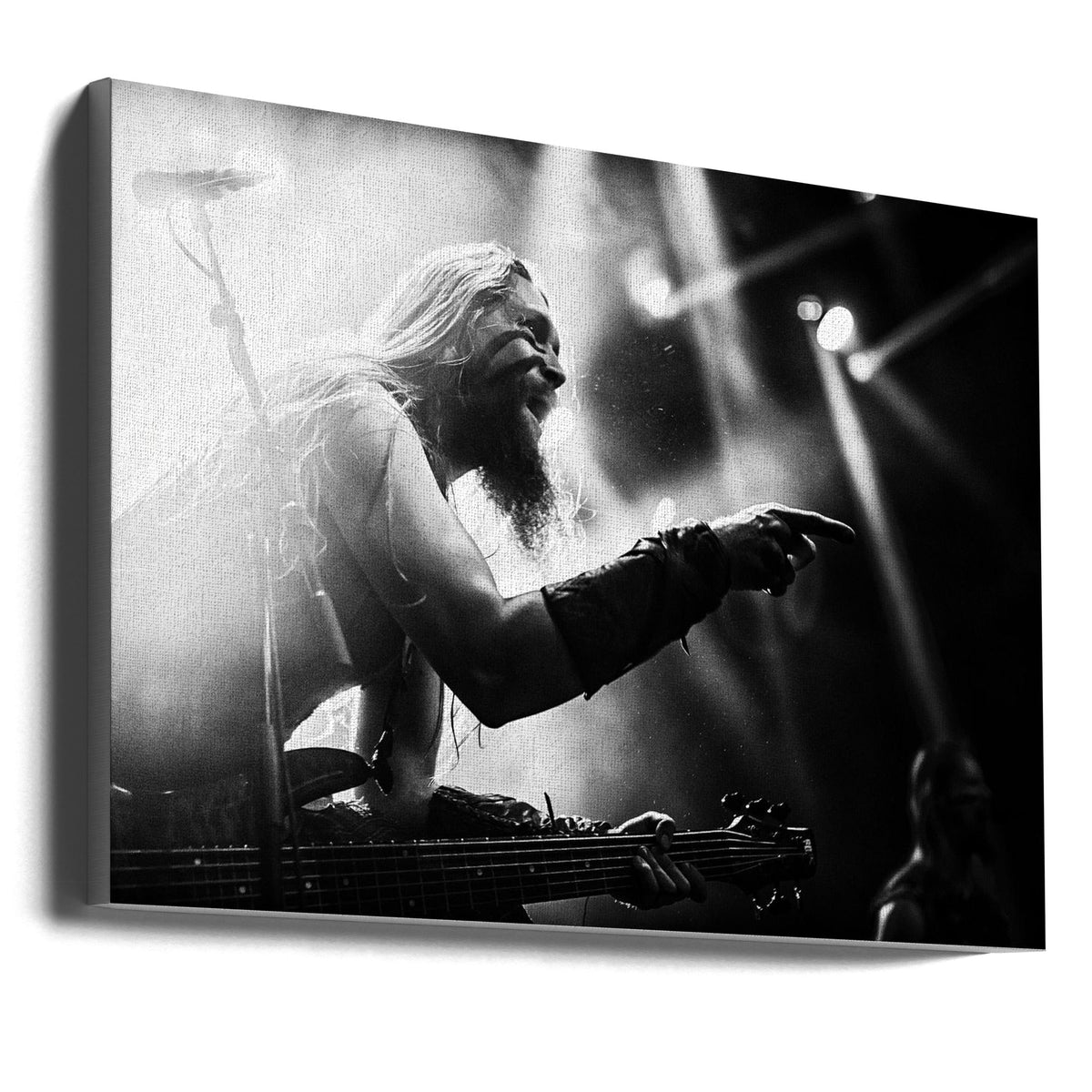 Voici à quoi tu ressembles, gamin - Impression sur toile musicale en poster