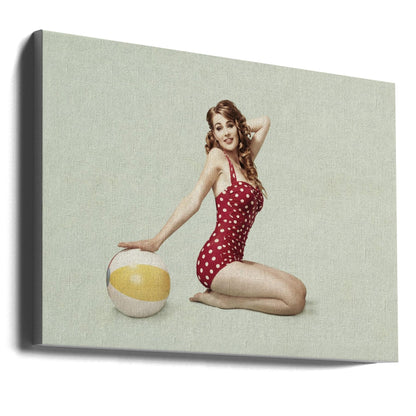 Décoration murale Pin-up de plage