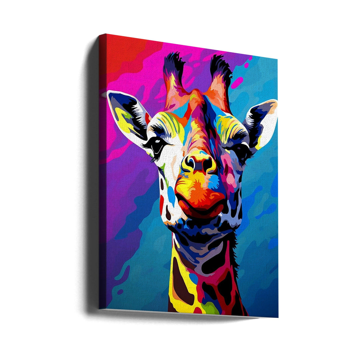 Décoration murale Girafe Pop Art