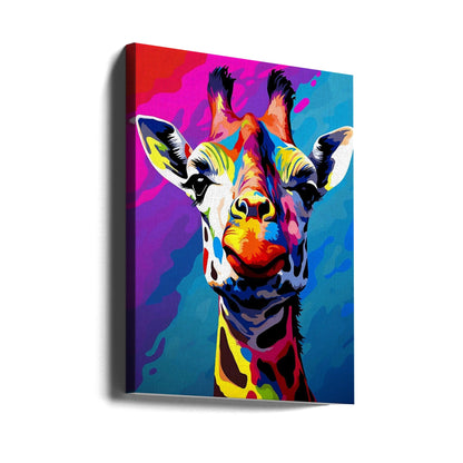 Décoration murale Girafe Pop Art