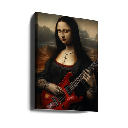 Impression sur toile Lisa revisitée