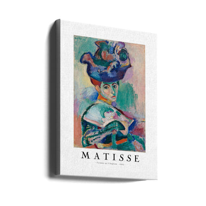 Décoration murale Femme au Chapeau 1905