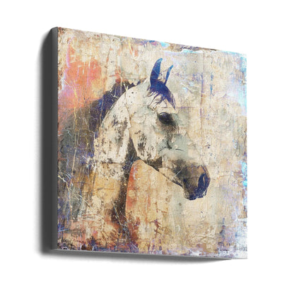 Art mural Cheval Illustration d'art vintage 04