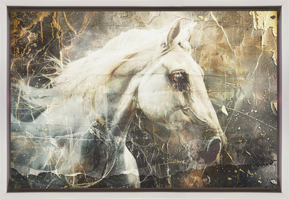 Art mural Cheval Animal Art vintage Illustration Murale 08