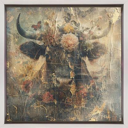 Décoration murale Animaux floraux Illustration d'art vintage 10