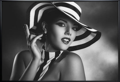 Art mural Noir et blanc