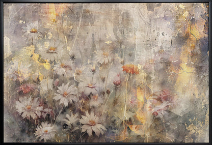 Art mural Fleur Art floral Illustration Décoration murale 010