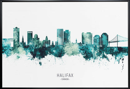 Wall art Halifax Canada Skyline