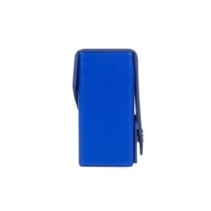 Boîte de rangement Kaiba Bleue + Passant de ceinture - Coque Rigide - Similicuir