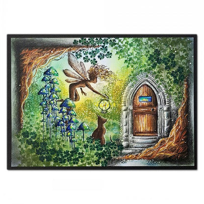 Cachet d'angle racine d'arbre dragon