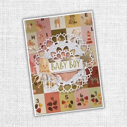Collection de papiers "Chambre de bébé Bohème" 6x6 (21855)