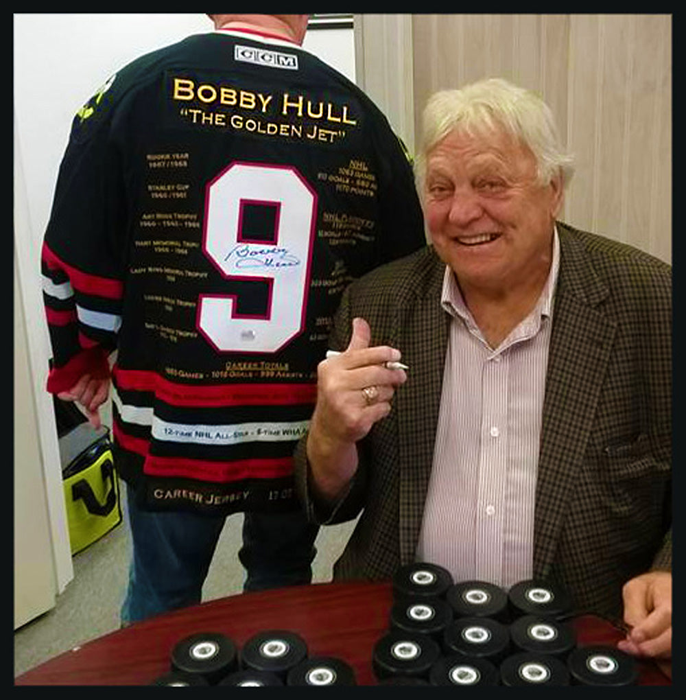 Bobby Hull Chicago Blackhawks Career Jersey #9 of 399