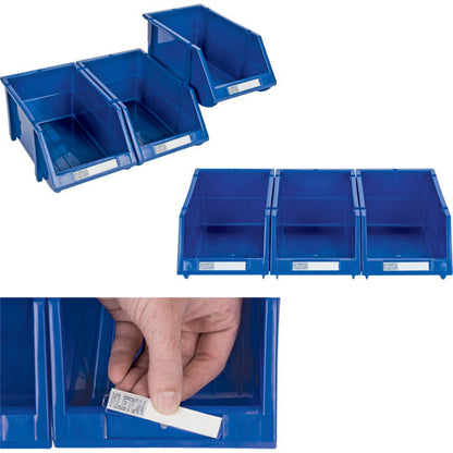 Stack & Hang Bin, 11-13/16" W x 7" H x 17-11/16" D, Red